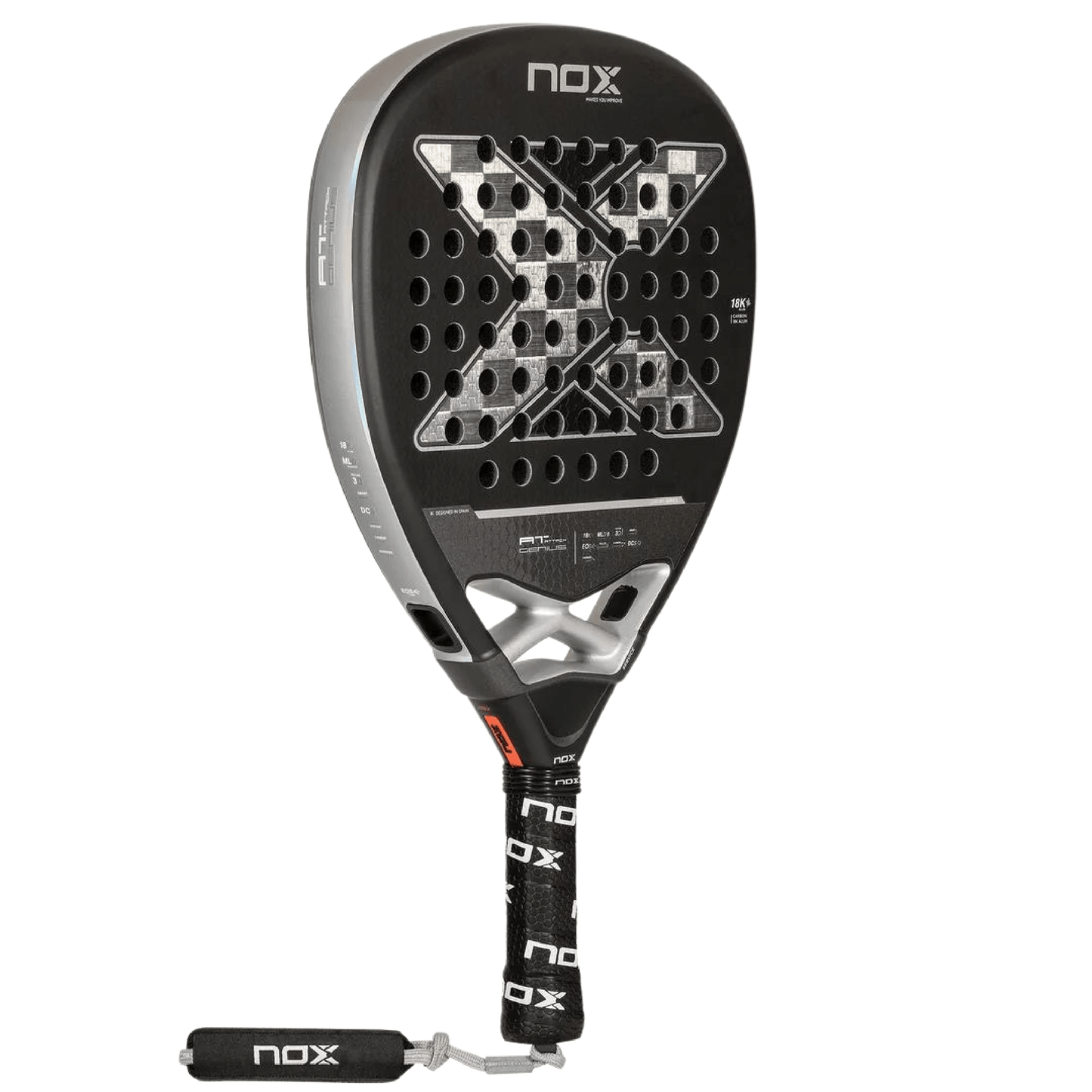 NOX AT Luxury ATTACK 18K 2024 by Agustín Tapia PADEL RACKET