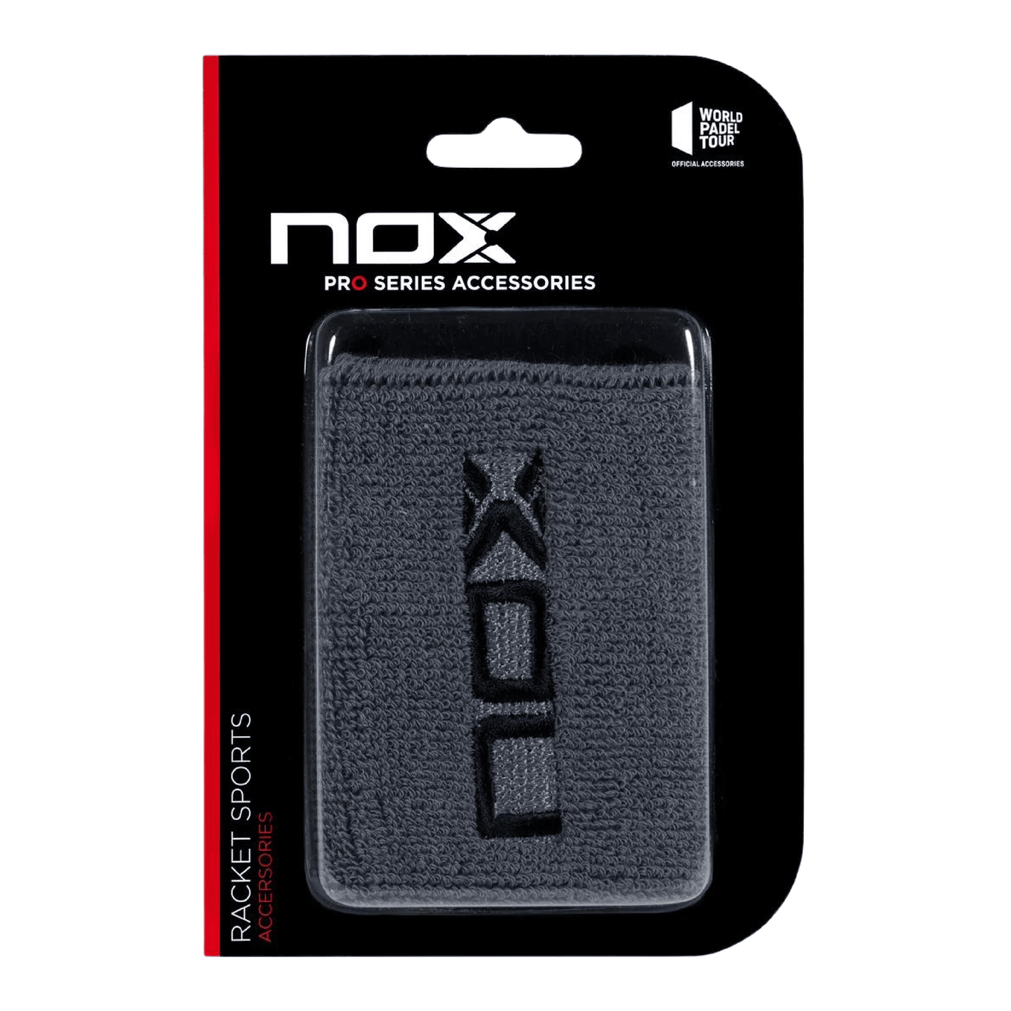 Nox Wristband (Pack x 2) Grey/Black